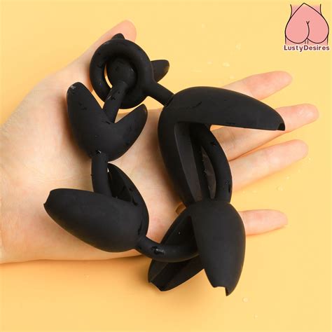Silicone Anal Beads Anal Training Plug Soft Butt Plug Long Anal Dildo Anal Sex Toy Plug For