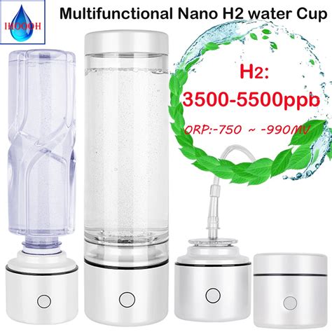 Hydrogen Rich Water Generator Machine Spe Electrolysis Ionizer Maker