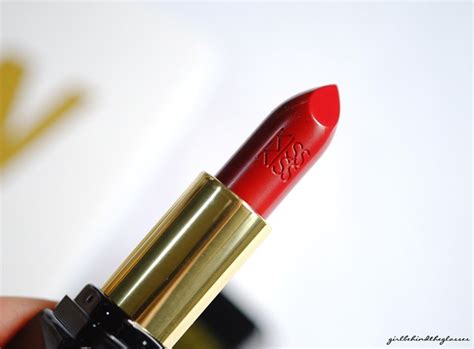 Guerlain KissKiss Shaping Cream Lip Colour In Red Hot 328 Review Girl Behind The Glasses