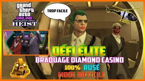 GTA Online Braquage du Diamond Défi élite Rusé OR Gruppe 6