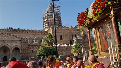 PALERMO PROCESSIONE DELL ICONA DELLA MADONNA DELLA MILICIA 4K 16