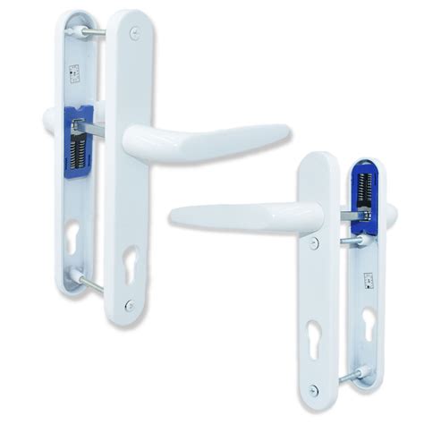 Upvc Door Handle Trojan Sparta Sprung Mm Pz Double Glazing Pair Set