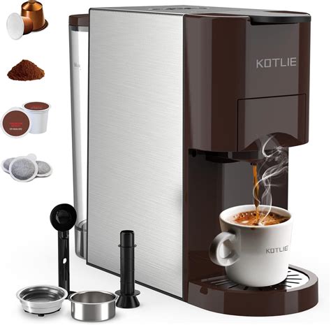 Buy Kotlie Updated Single Serve Coffee Maker In Espresso Machine