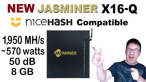 New Jasminer X Q Adds Nicehash Support Dual Mining Whisper Quiet