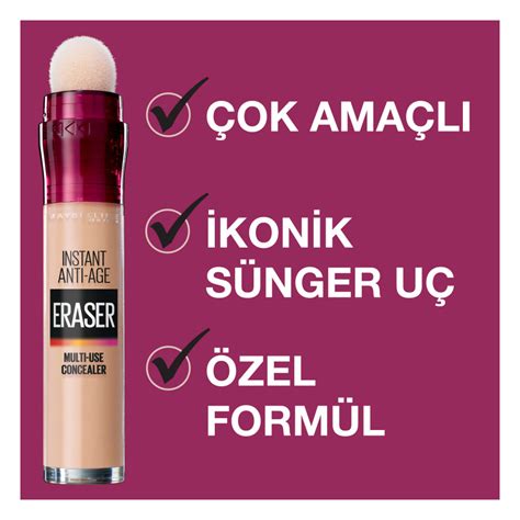Maybelline New York Instant Anti Age Eraser Kapatıcı - 08 Buff - Migros