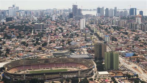 Luanda Slums - Luanda Angola City View Slums And High Rise Buildings In Capital City Of Angola ...