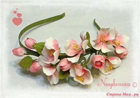 Яблоневый цвет 2 ))) - Фом и изделия из него - Страна Мам