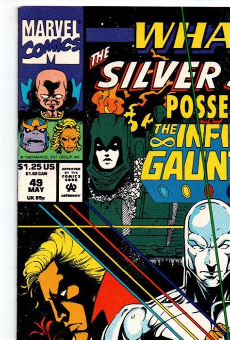 What If 49 Silver Surfer Possessed Infinity Gauntlet Tanos 1993