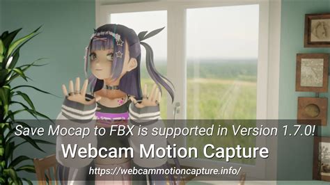 Motion Capture With Only Webcam On Blender Saving To Fbx Is