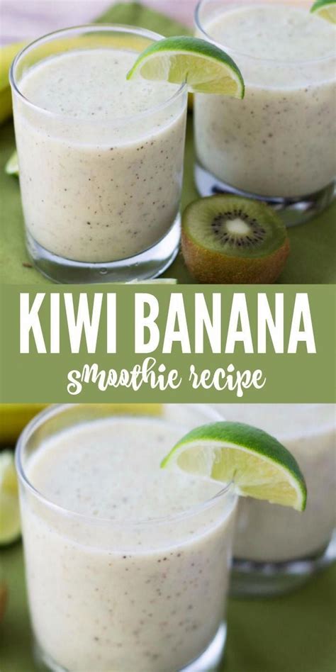 Kiwi Smoothie Recipes Artofit