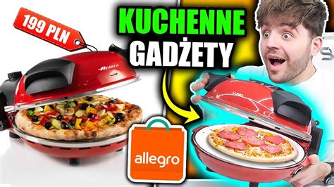 Najlepsze GADŻETY z ALLEGRO maszyna do pizzy YouTube