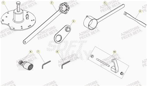 Pièces RR 125 2T 2023 pièces BETA neuves d origine constructeur au