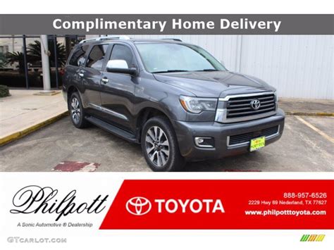 Magnetic Gray Metallic Toyota Sequoia Limited Photo