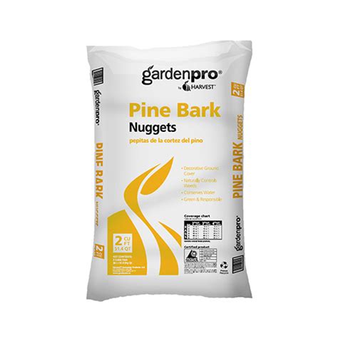 Garden Pro Mini2g Pine Bark Mini Nuggets 2 Cu Ft