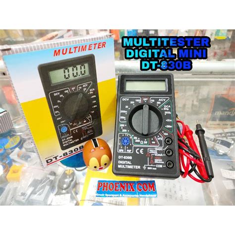 Jual MULTITESTER DIGITAL DT 830B MINI MULTITESTER DIGITAL AVOMETER