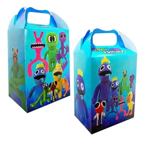 Rainbow Friends Caja Dulcera Bolo Aguinaldo Env O Gratis