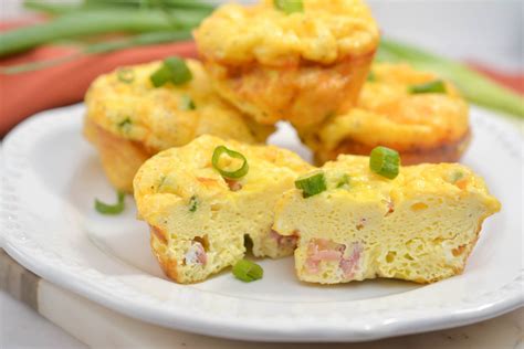 Ham and Cheese Egg Muffins - Life She Has
