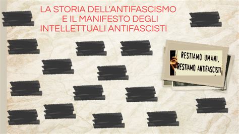 LA STORIA DELL ANTIFASCISMO E IL MANIFESTO DEGLI INTELLETTUALI