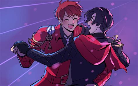 Two Bros Chilling On The Dance Floor Less Than Feet Apart Bc They Could Be Gay Idk R Obeyme