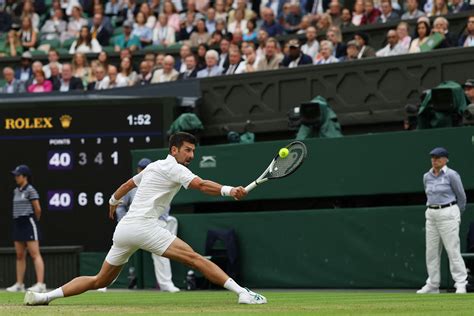 Wimbledon Le Immagini Della Semifinale Sinner Djokovic