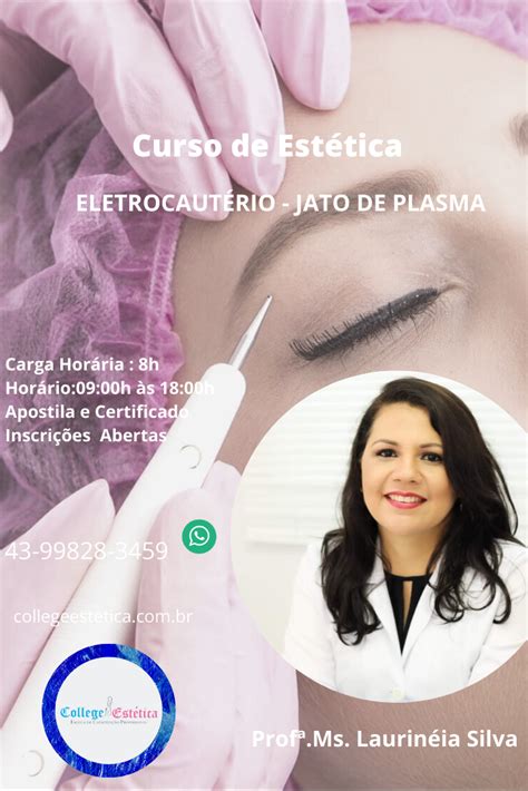 CURSO DE ESTÉTICA ELETROCAUTÉRIA JATO DE PLASMA em Londrina 2023