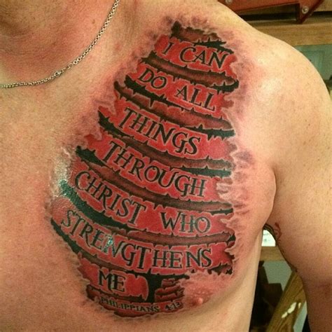 101 Best Philippians 4 13 Tattoo Ideas You Have To See To Believe