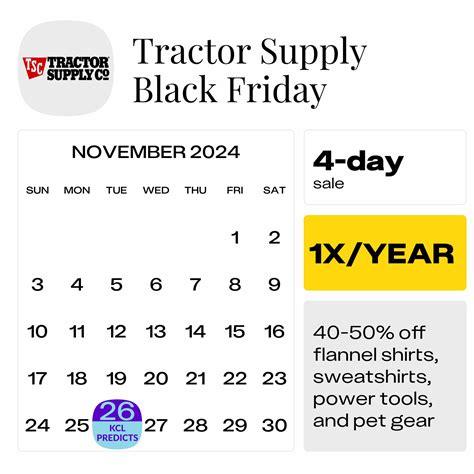 Tractor Supply Black Friday What To Expect In 2024 The Krazy Coupon Lady