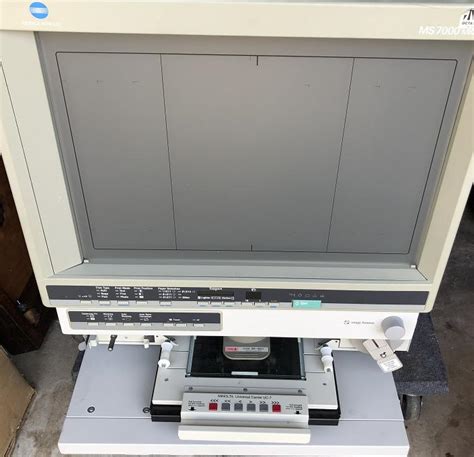 Minolta Ms 7000 Mkii Microfiche And Microfilm Reader Scanner W Usb Port