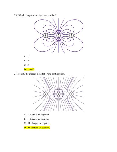 Solution Electric Field And Gausss Law Questions Studypool