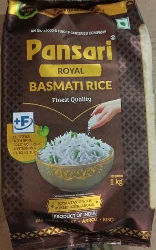 Pansari Royal Basmati Rice Kg At Rs Pack In Ahmedabad Id