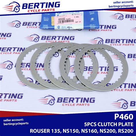 CLUTCH PLATE SET Rouser 135 NS150 NS160 NS200 200NS RS200 CT150 CT125