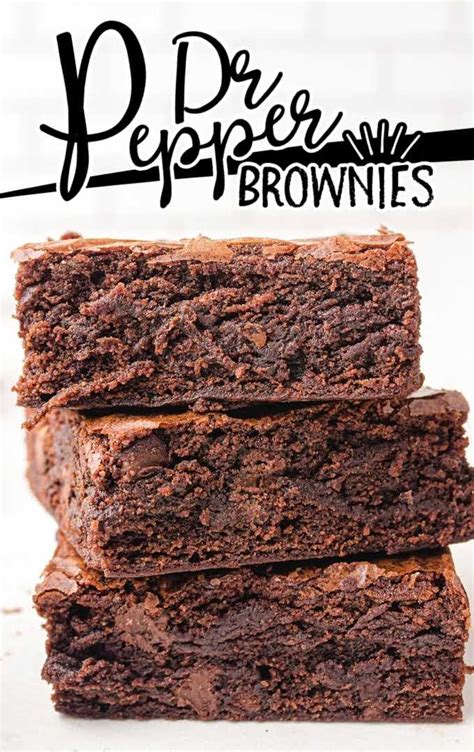 Three Brownies Stacked On Top Of Each Other With The Words Peoppee