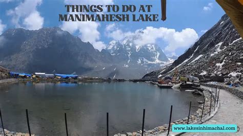 Manimahesh Lake A Stunningly Serene Holy Lake In Himachal Pradesh