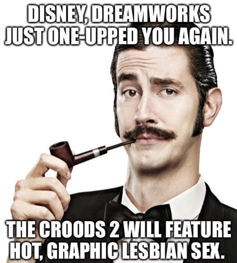 THE CROODS WILL FEATURE HOT GRAPHIC LESBIAN SEX IFunny