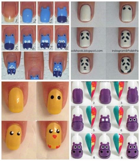 Pin By Nicole Cuezzo On Belleza Nail Art Designs Diy Nail Art Diy