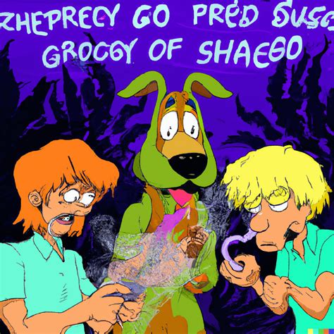 Shaggy And Scooby Smoking Weed