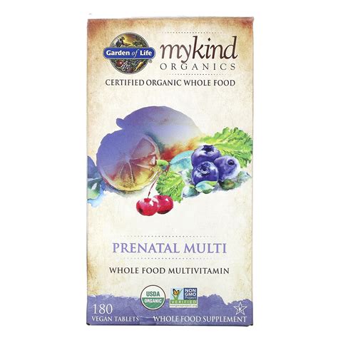 Garden Of Life Mykind Organics Prenatal Multi Vegan Tablets Iherb