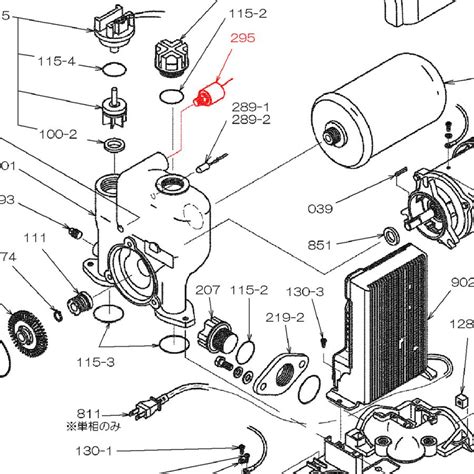 荏原32hpe 400w用部品 圧力センサ（295）【chpe1 4041】 32hpe4 295 よろずや清兵衛 ポンプ部品専門店