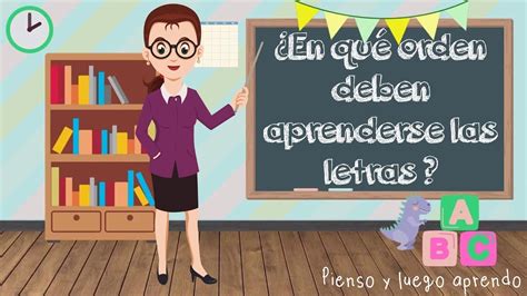 Descubre el orden ideal de las letras para enseñar a leer de manera