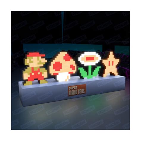 Nintendo Super Mario Bros Pictogram Lamp Paladone Products Slingers