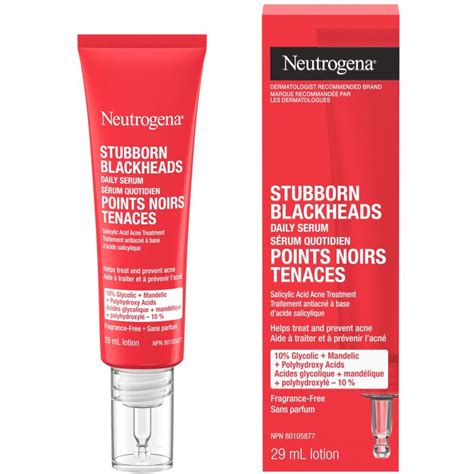 Neutrogena Stubborn Blackheads Daily Facial Serum 29 Ml Ctc Health