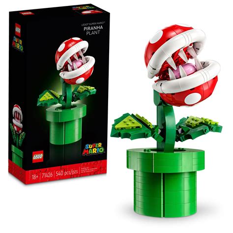 Amazon.com: LEGO Super Mario Piranha Plant, Build and Display Super