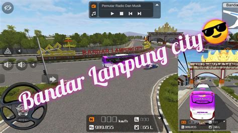 New Bandar Lampung City Bus Simulator Indonesia Youtube