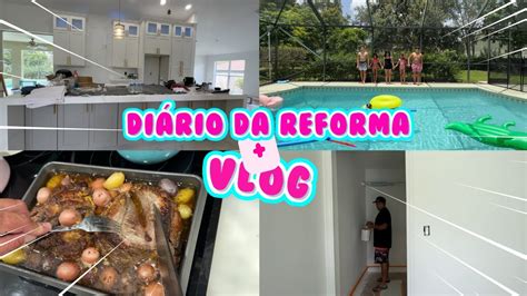 MOSTRANDO NOVOS DETALHES DIÁRIO DE REFORMA NOS EUA 35 VLOG DE