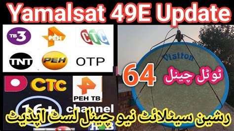 E New Channel List Update Bahoo Dish Network Youtube