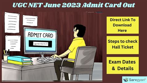 Ugc Net June 2023 Admit Card Phase I Out Direct Link Ugcnetntanic