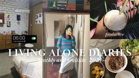 LIVING ALONE DIARIES I WELLNESS Productive And Healthy Days In My