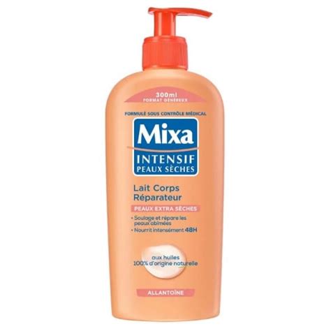 MIXA Intensif peaux sèches lait corps réparateur Monoprix fr