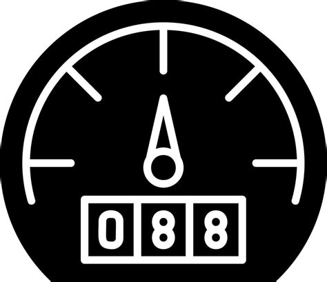 Speedometer Vector Icon 20631164 Vector Art At Vecteezy