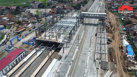 Progres Stasiun Padalarang Kereta Cepat Jakarta Bandung 29 Maret 2023